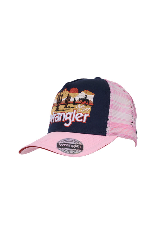 Wrangler Darla High Profile Ponytail Trucker Cap - X6W2938CAP