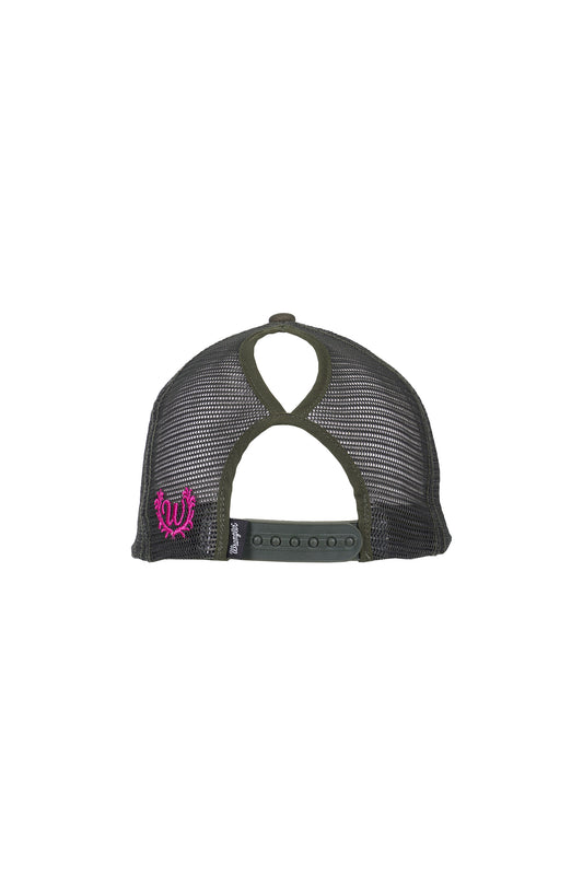 Wrangler Erinn High Profile Ponytail Trucker Cap - X6W2939CAP