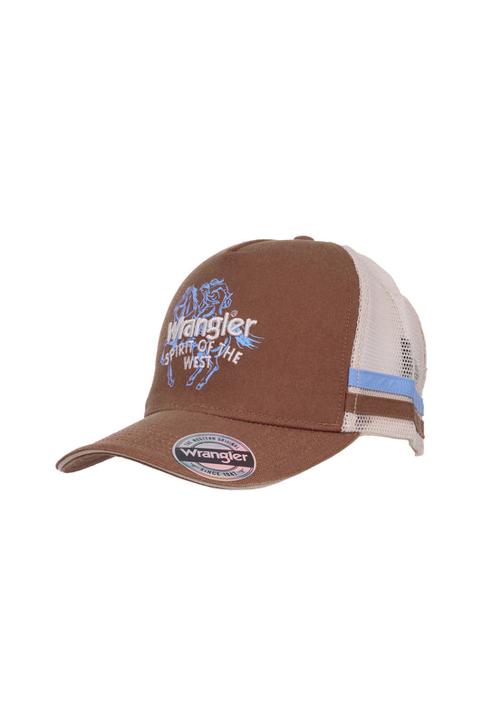 Wrangler Lin High Profile Ponytail Trucker Cap - X6W2940CAP