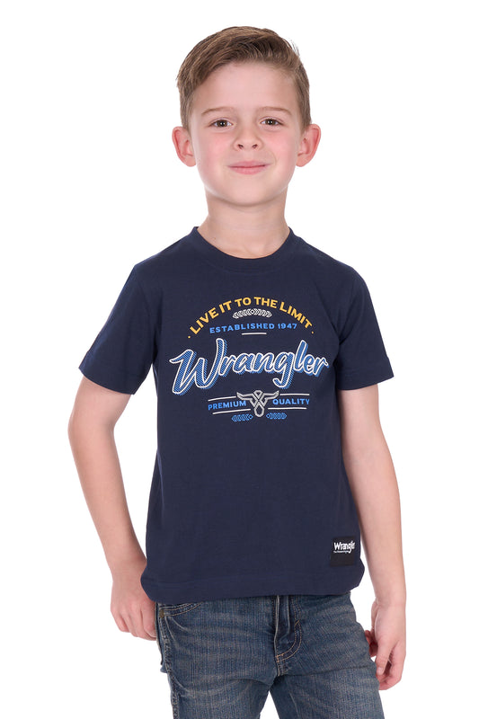 Wrangler Boys Joel S/S Tee - X6W3557496