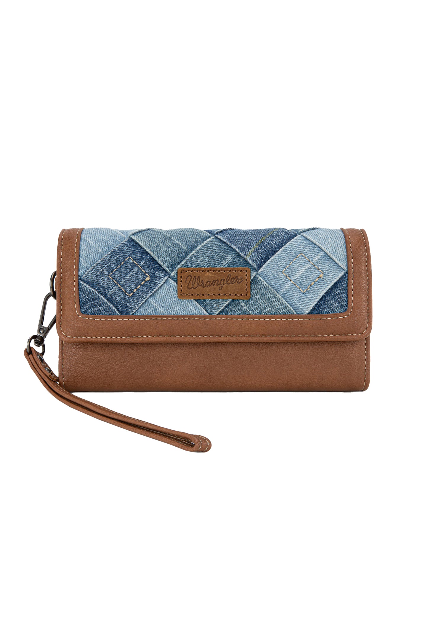 Wrangler Denim Patchwork Wallet - X6W4905WLT