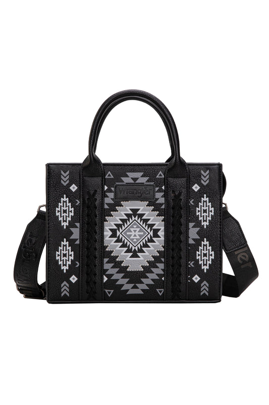 Wrangler Talia Aztec Crossbody Bag - Black - X6W4907BAG