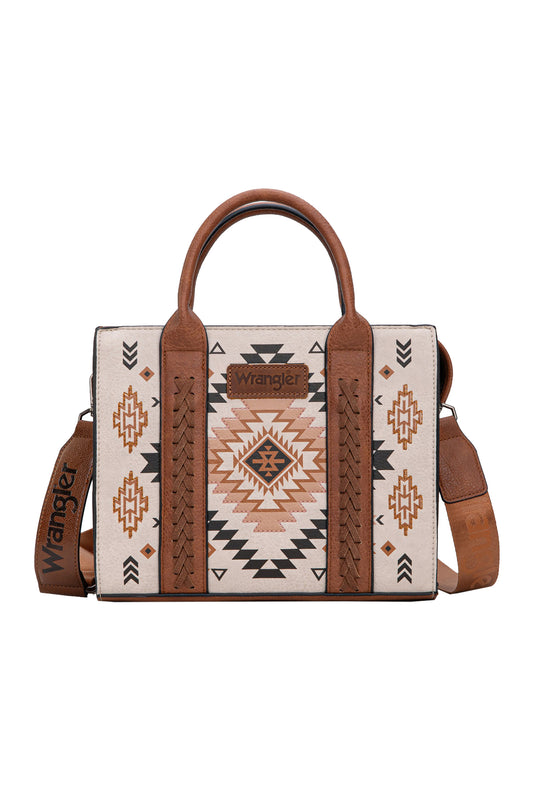 Wrangler Talia Aztec Crossbody Bag - Natural - X6W4907BAG