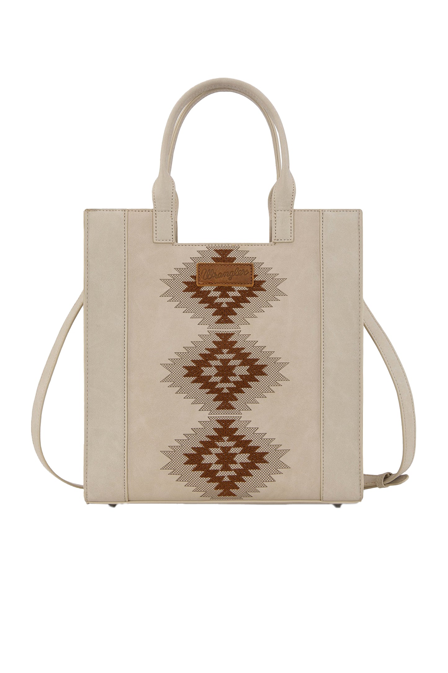 Wrangler Harper Aztec Crossbody Bag - Beige - X6W4910BAG