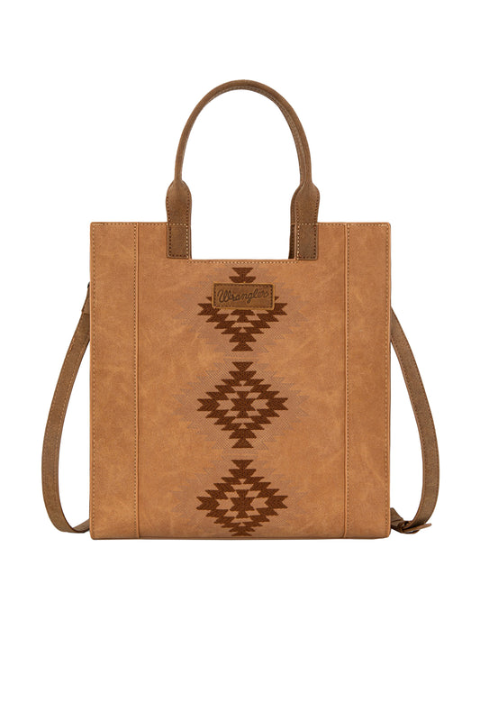 Wrangler Harper Aztec Crossbody Bag - Tan - X6W4910BAG