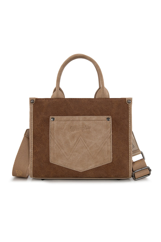 Wrangler Feature Buckle Crossbody Bag - Tan - X6W4912BAG