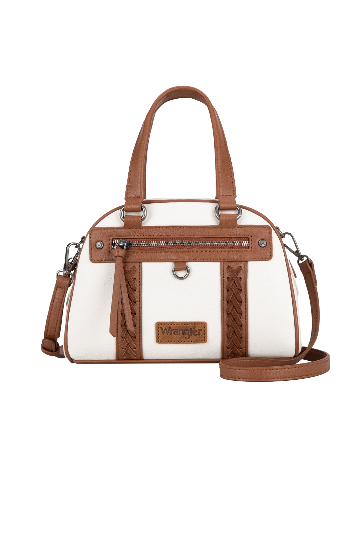 Wrangler Whipstitch Crossbody Bag - Beige/Tan - X6W4919BAG