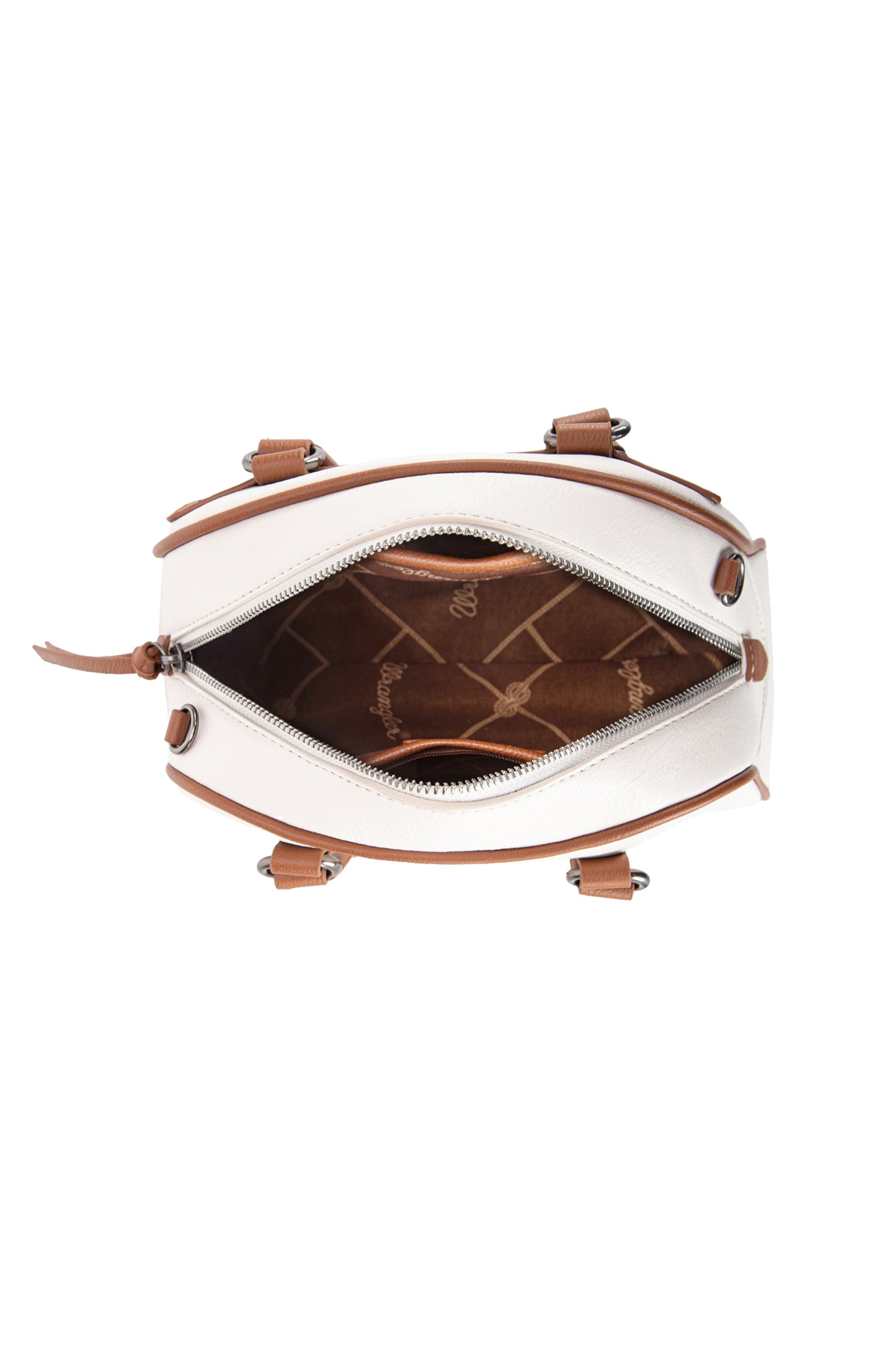 Wrangler Whipstitch Crossbody Bag - Beige/Tan - X6W4919BAG