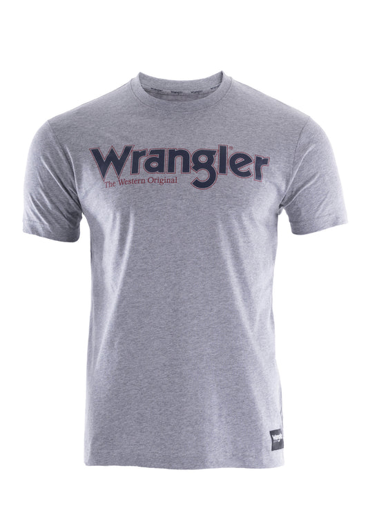 Wrangler Mens Ryder Logo S/S Tee - XCP1557969