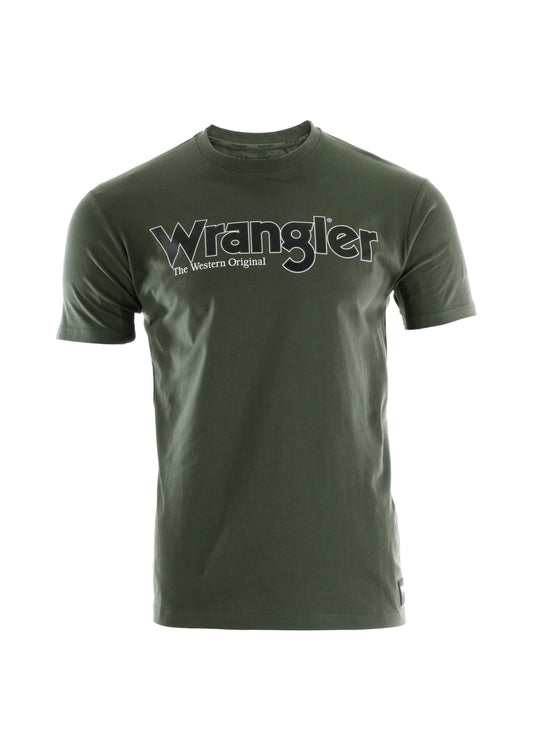 Wrangler Mens Ryder Logo S/S Tee - XCP1557969