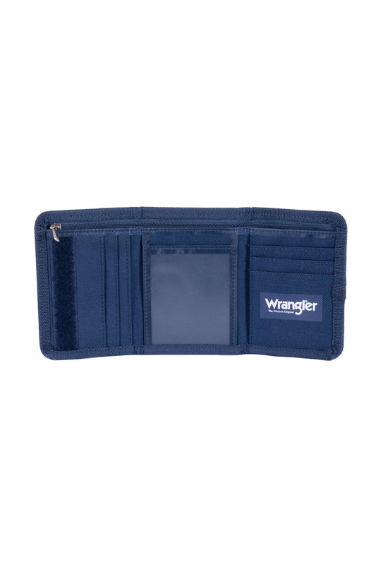 Wrangler Logo Wallet - Navy - XCP1947WLT