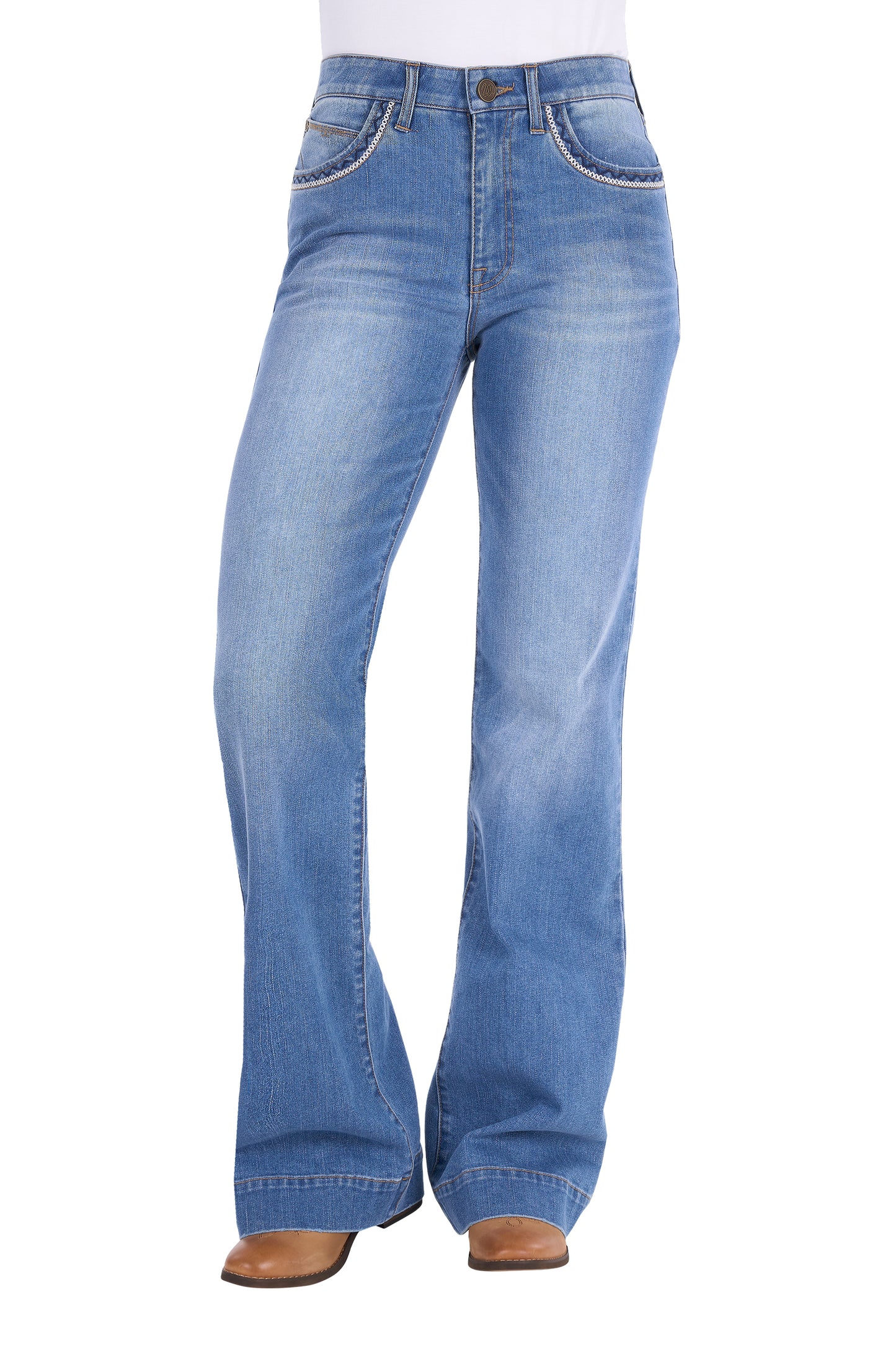 Wrangler Ladies Margo Trouser Jean - 34" Leg - XCP2253710