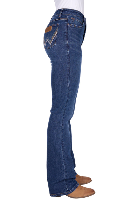 Wrangler Ladies Laura Hi Rise Boot Cut Jean - XCP2255534