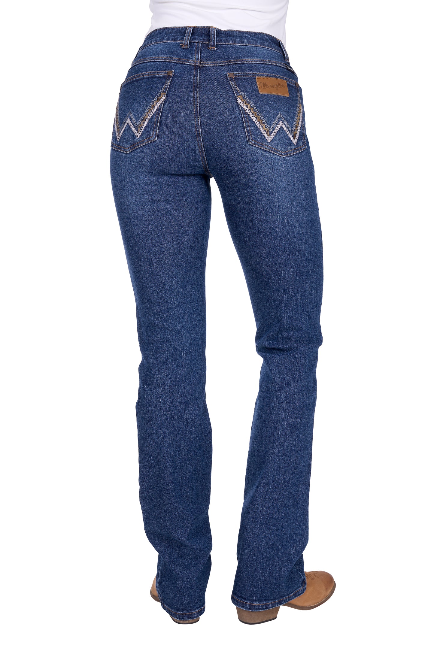 Wrangler Ladies Laura Hi Rise Boot Cut Jean - XCP2255534