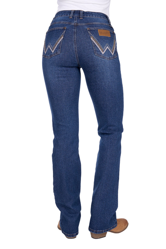 Wrangler Ladies Laura Hi Rise Boot Cut Jean - XCP2255534