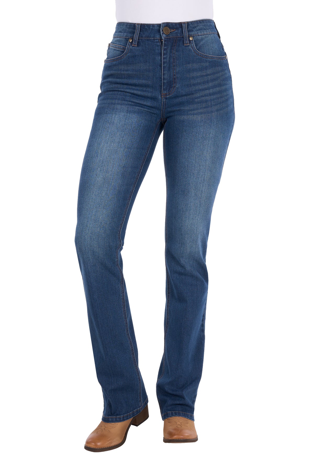Wrangler Ladies Etta High Rise Boot Cut Jean - XCP2255711