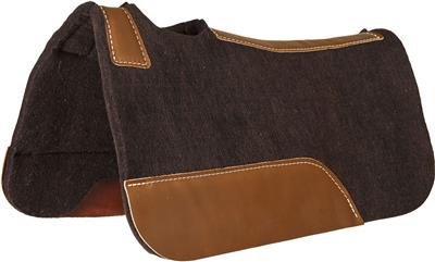 Ezy Ride Felt Contoured Pad 28"x 28"x 1/2" - Brown - SBMUXWM47411C
