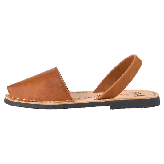 Avarcas Ladies Tan Vintage Shoe - Tan Vintage