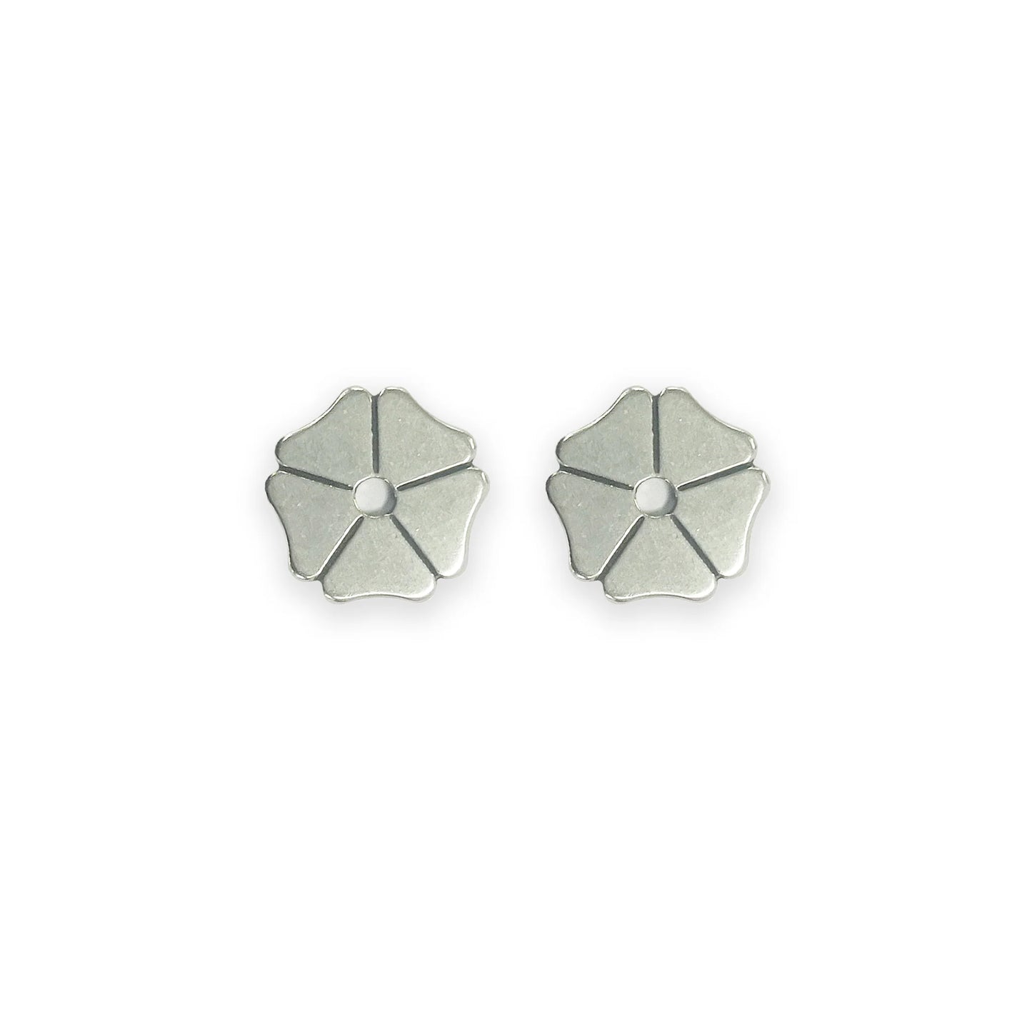 Ezy Ride Clover Leaf Rowel (Pair) Stainless Steel - EZSROWEL02SS
