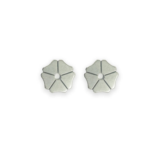 Ezy Ride Clover Leaf Rowel (Pair) Stainless Steel - EZSROWEL02SS