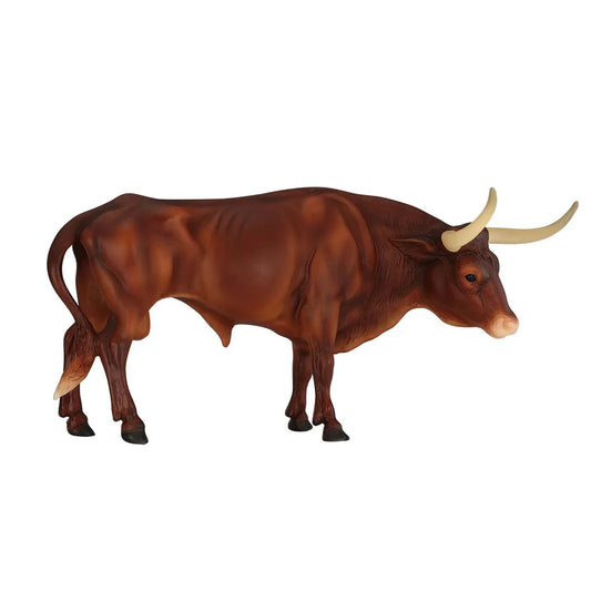 Breyer Traditional Texas Longhorn Bull - TBT10329
