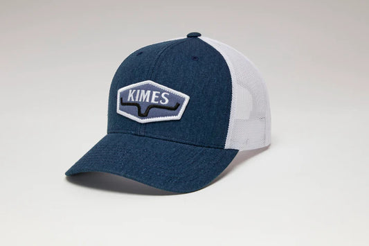 Kimes Ranch Box Spring Trucker Cap - Blue