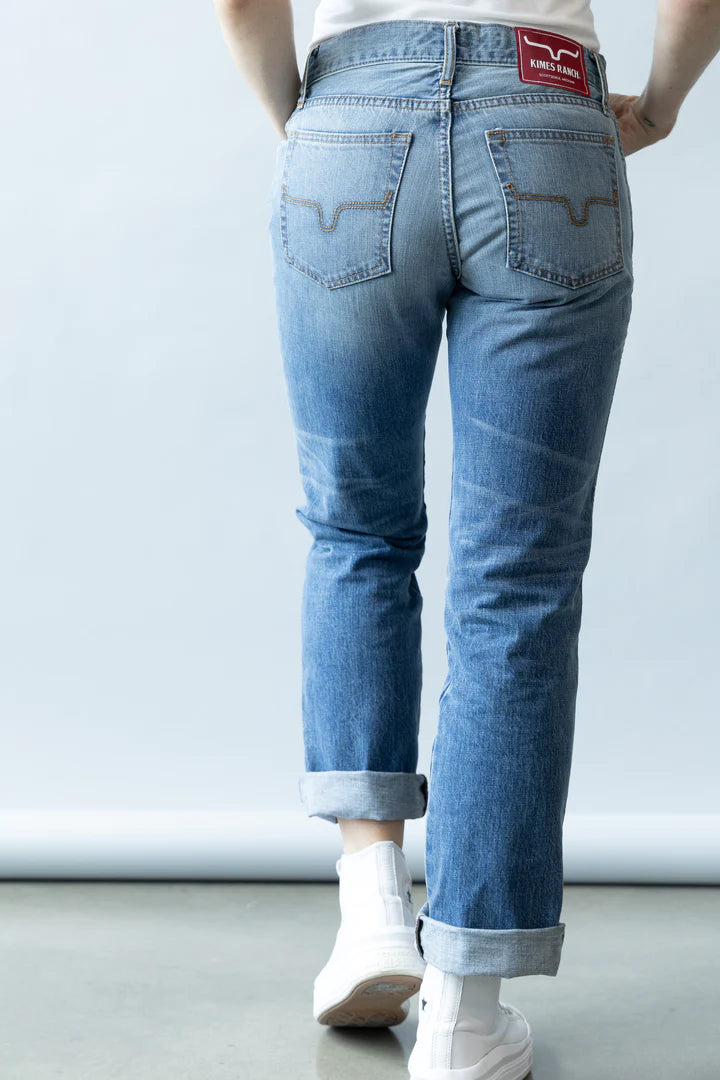 Kimes Ranch Ladies Brooks Mid Wash Cropped Jean