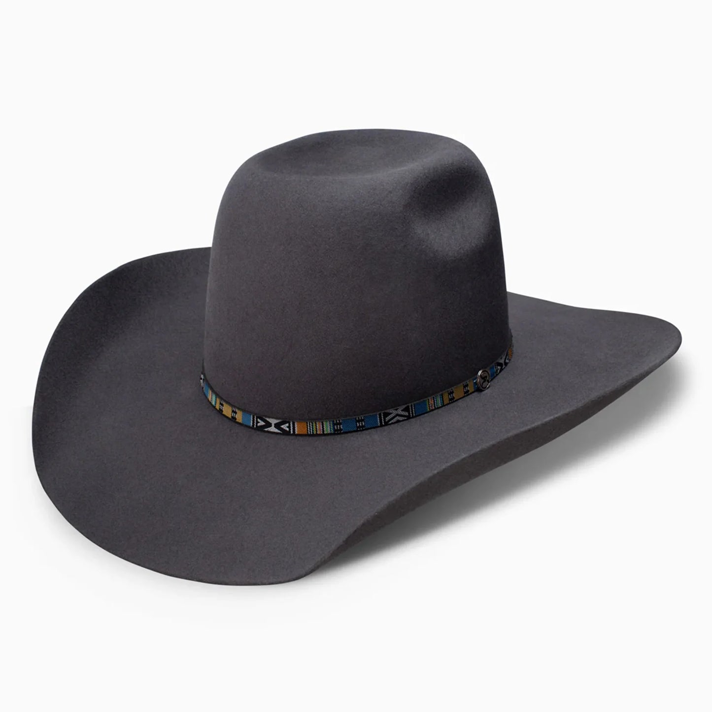 Resistol Silver Smoke Hooey 4X Wool Felt Grey - RWSLSM904253