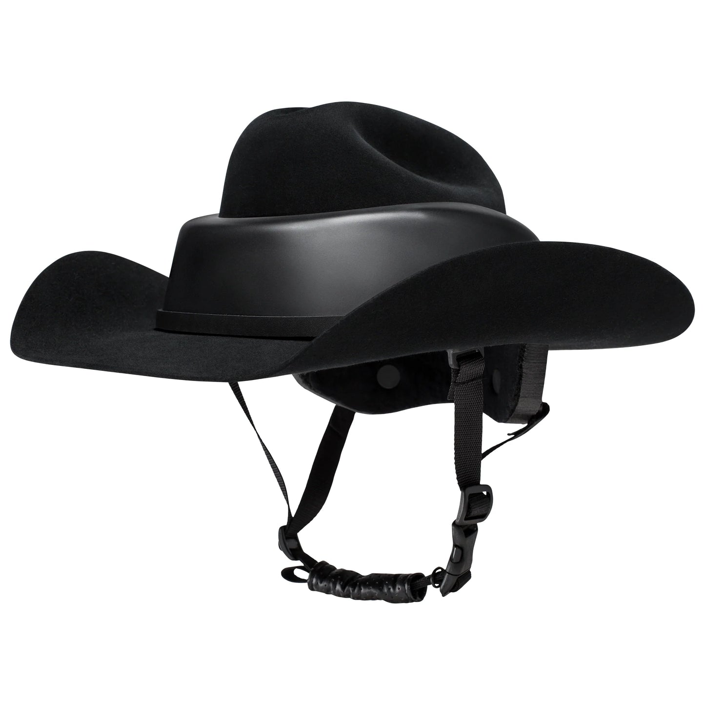 Resistol Ride Safe 7X Helmet Black (ASTM Certified)