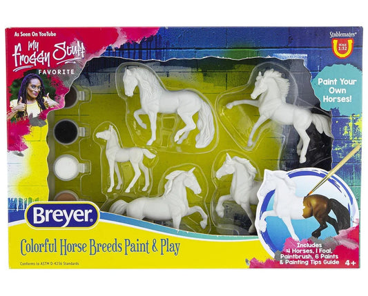 Breyer Activity Horse Crazy Colourful Breeds Paint Kit