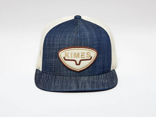 Kimes Ranch Conway Trucker Cap - Denim