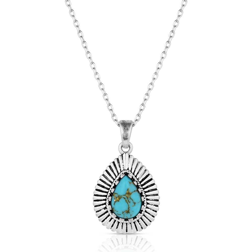 Montana Silversmiths - Montana Turquoise Sunrise Necklace - NC6195