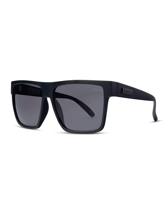 Liive Vision Polarised Sunglasses - Envy - Matt Black