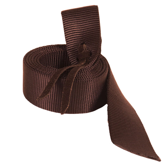 Ezy Ride Latigo Plain Nylon Nearside Brown - GTMU9040C