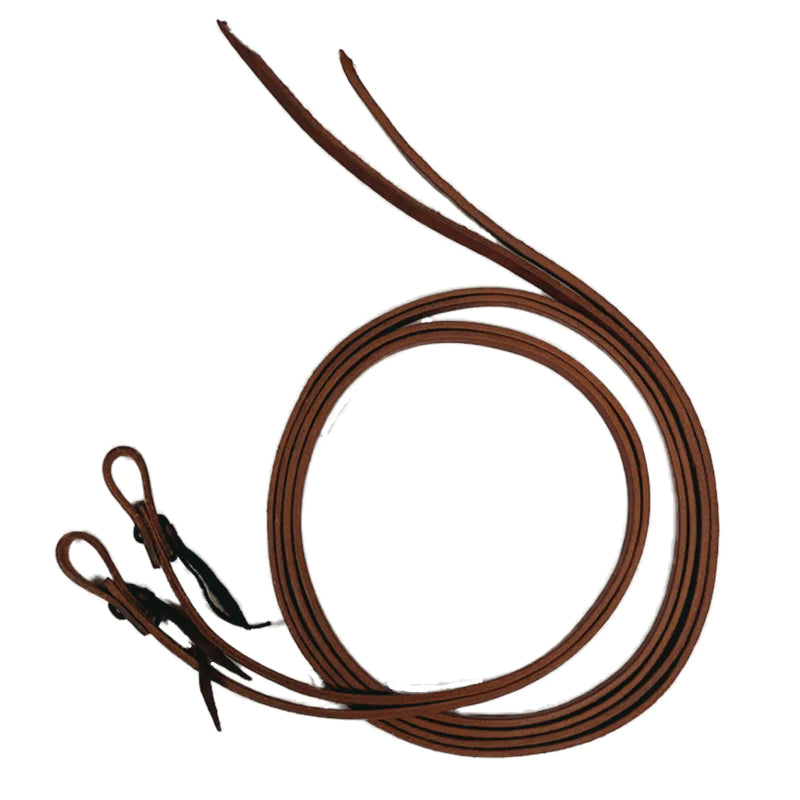 Ezy Ride Heavy Harness Leather Split Rein 12.5mm (1/2") - REHFHFSRH-12.5