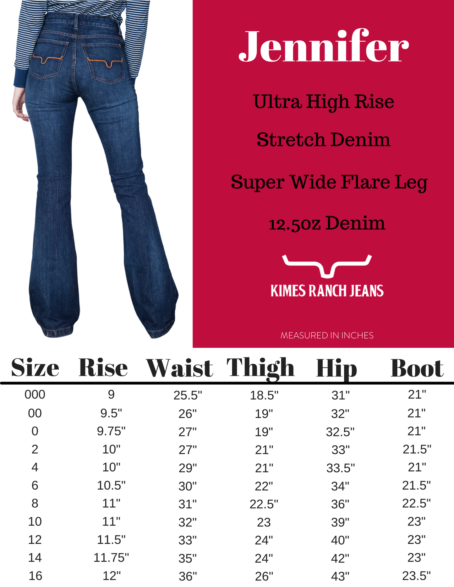 Kimes Ranch Ladies Jennifer Jeans - Blue