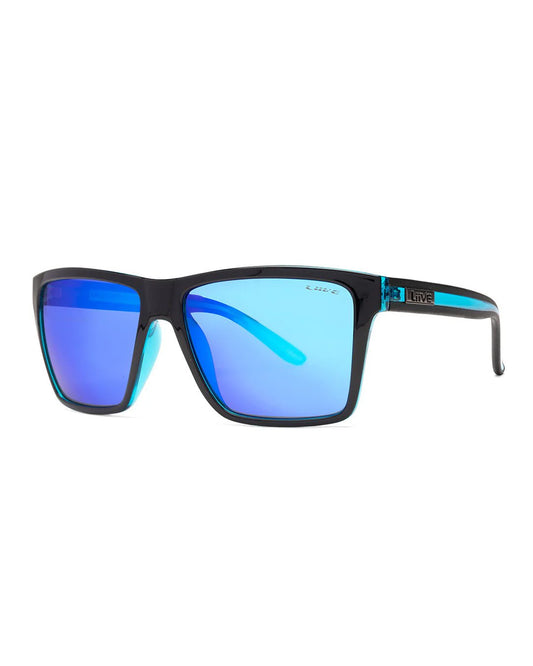 Liive Vision Polarised Sunglasses - Laguna - Mirror Matt Black