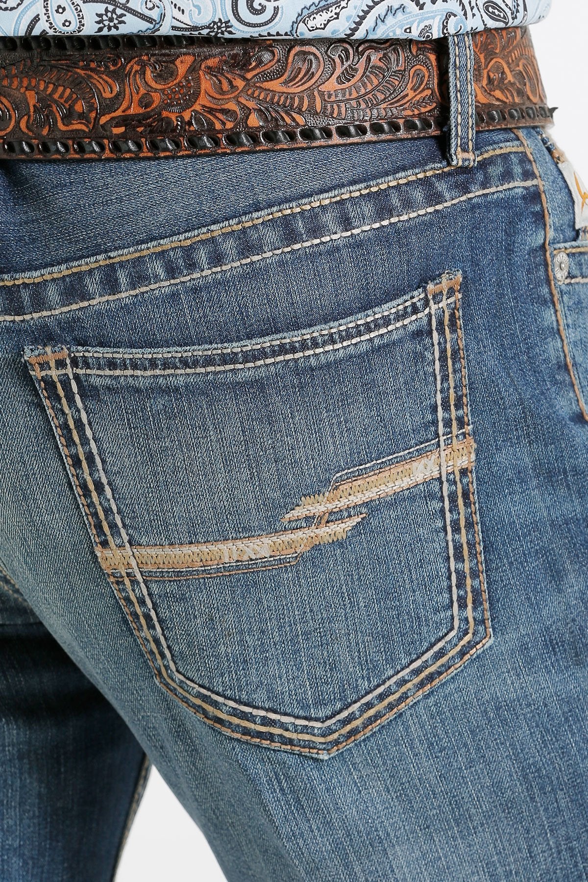 Men's Cinch Slim Fit Ian Jean-Light Stone