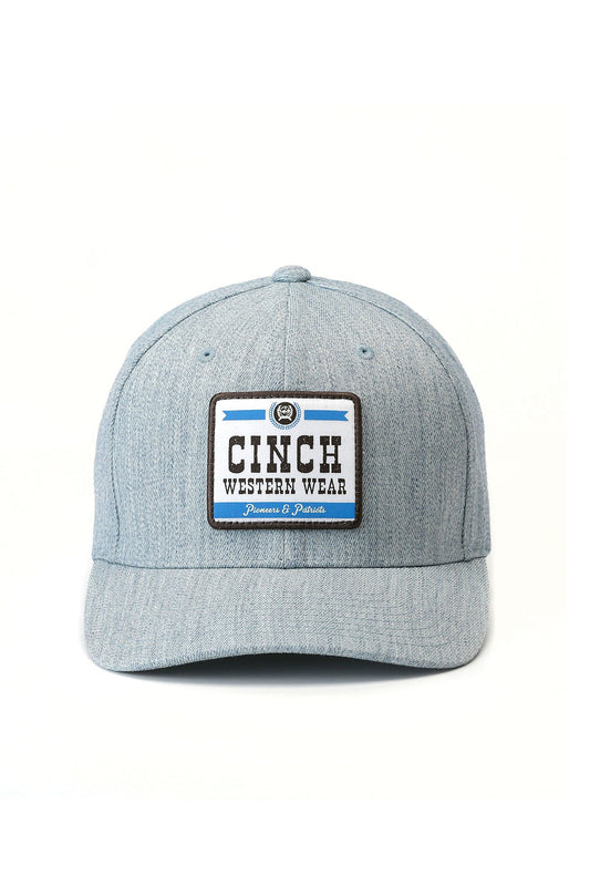 Cinch Mens Western Cap - Heather Blue - MCC0627792