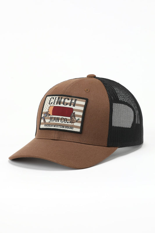 Cinch Mens Shotgun Shell Cap - Brown - MCC0660638