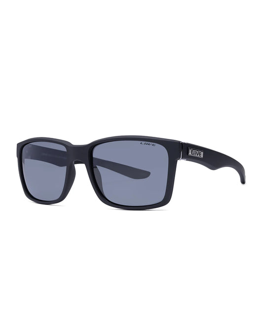 Liive Vision Polarised Sunglasses - Moto - Matt Black
