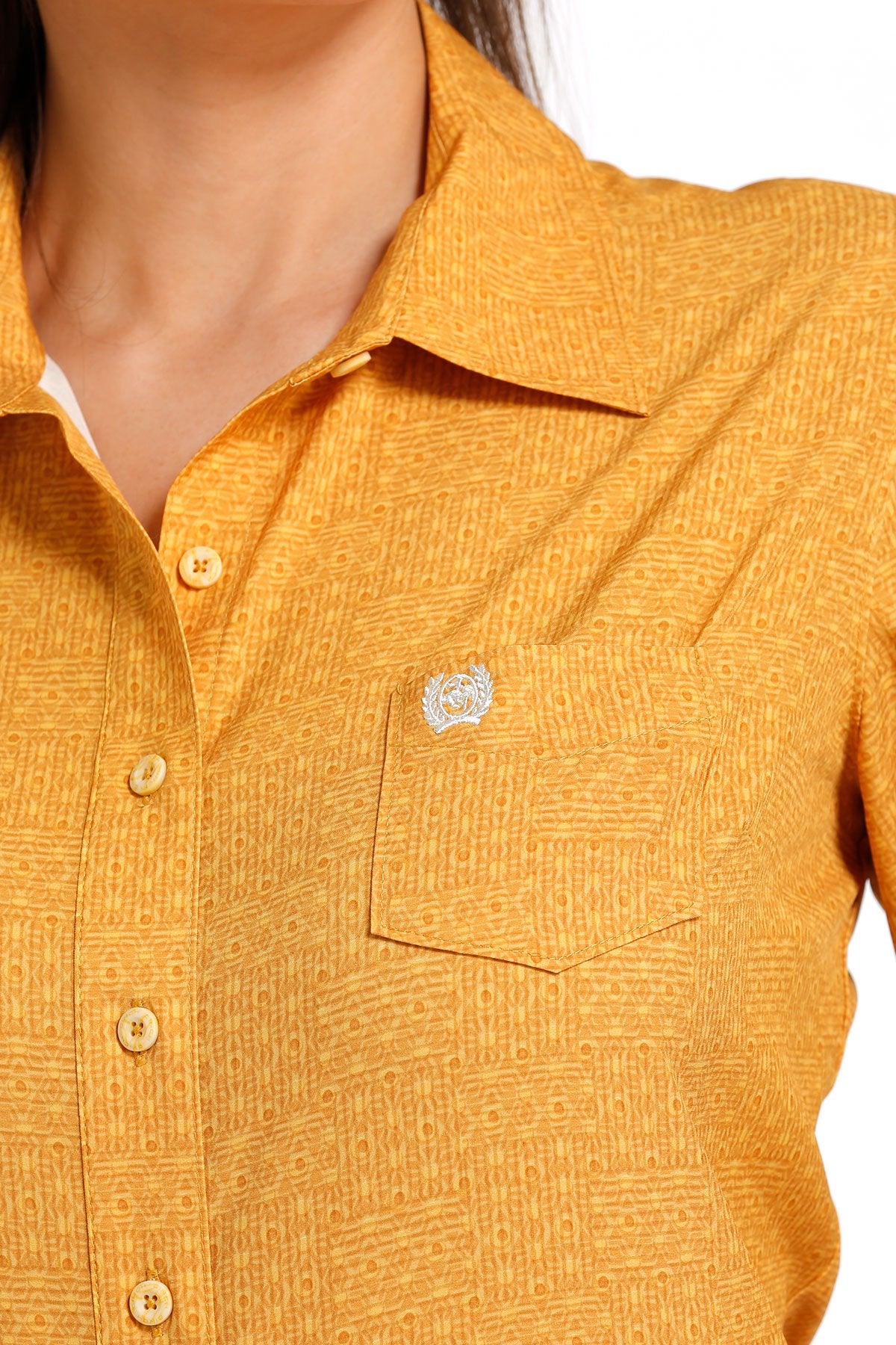 Cinch Ladies L/S Shirt - MSW9163016 - On Sale