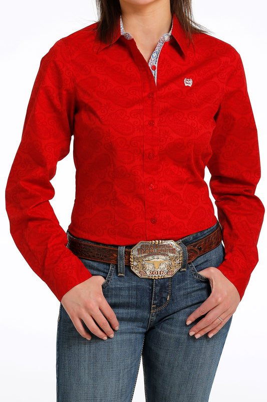 Cinch Ladies L/S Shirt - MSW9165035