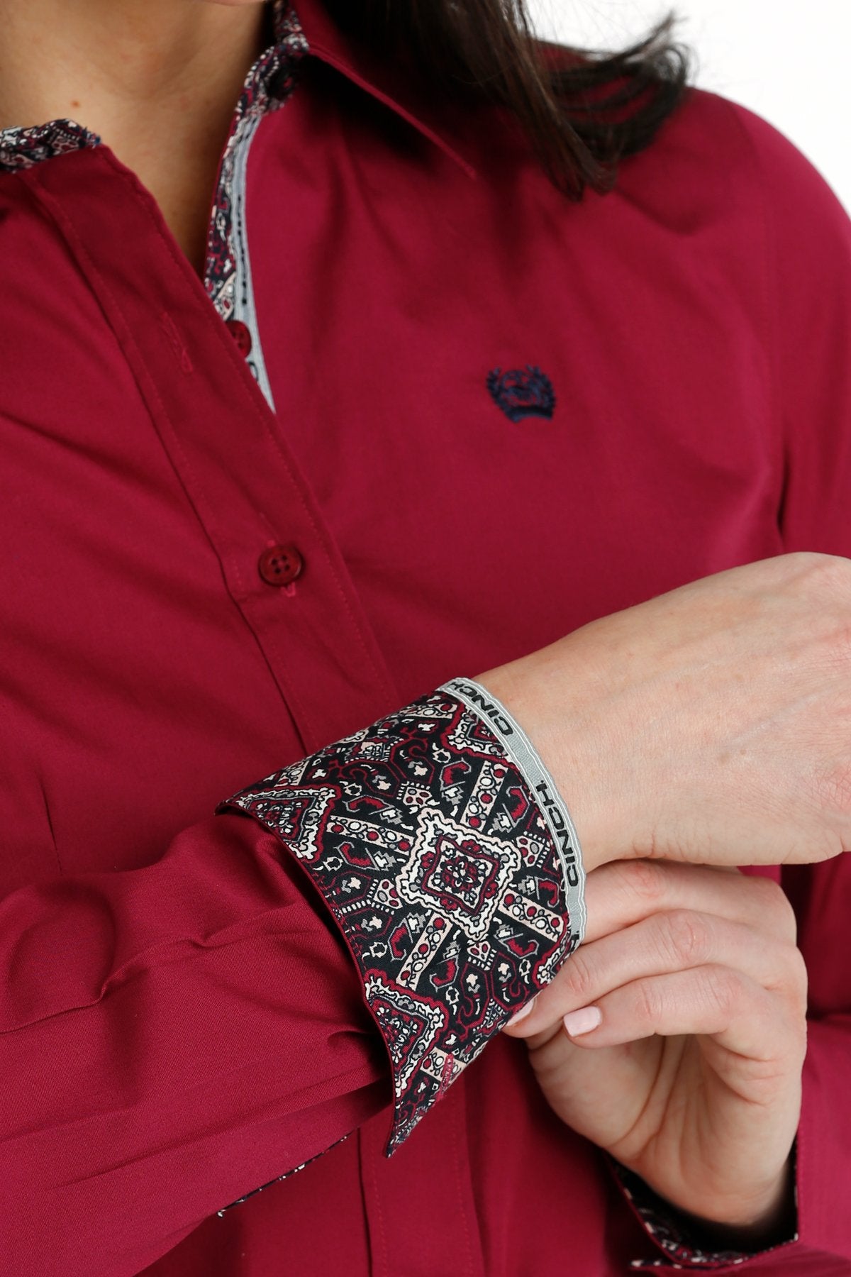 Cinch Ladies L/S Shirt - MSW9165041