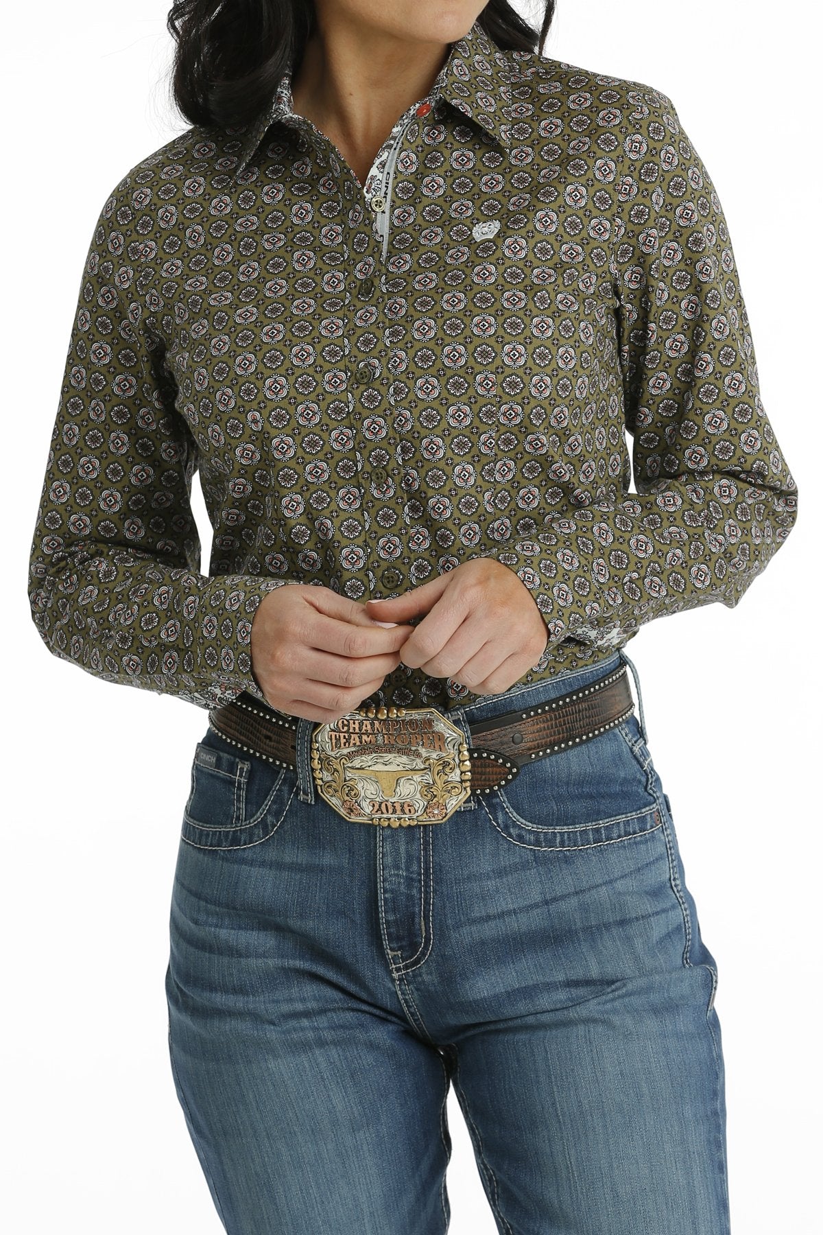Cinch Ladies L/S Shirt - MSW9165046