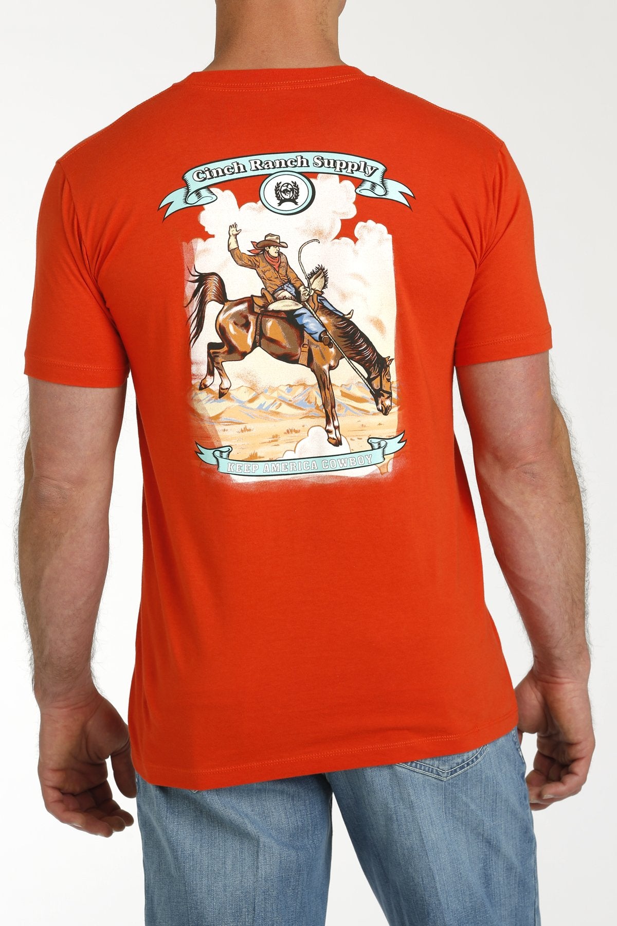 Cinch Mens Ranch Supply Tee - MTT1690618