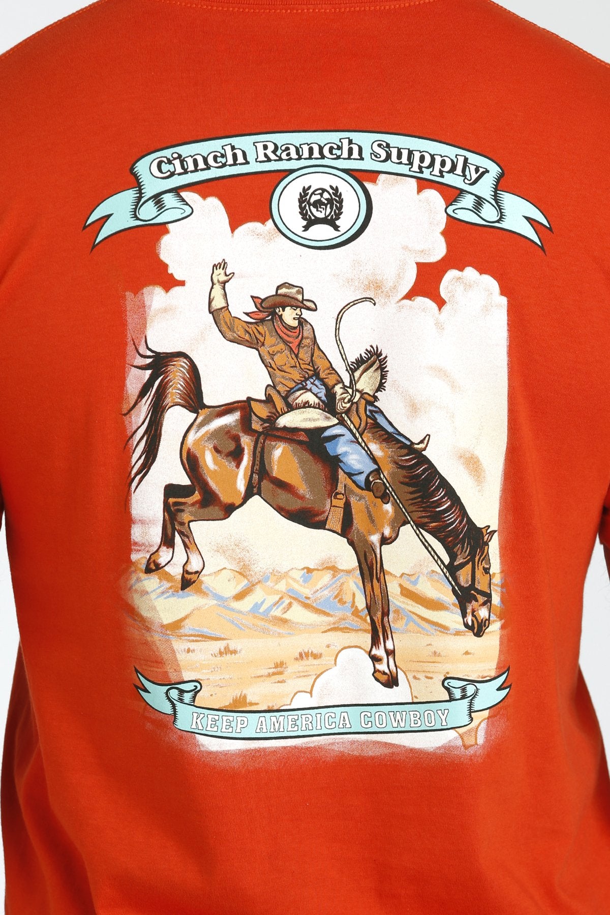 Cinch Mens Ranch Supply Tee - MTT1690618
