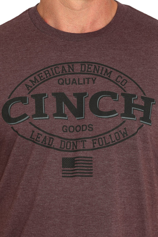 Cinch Mens Lead Don't Follow Tee Shirt - MTT1690677