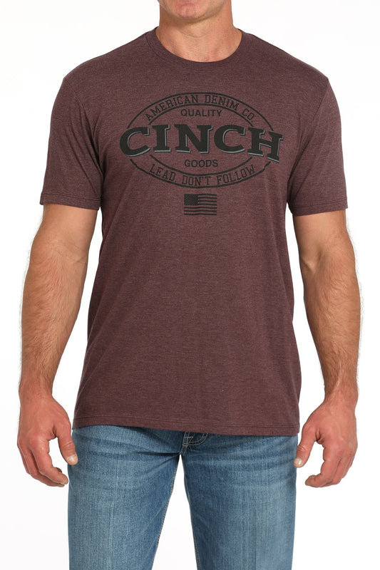 Cinch Mens Lead Don't Follow Tee Shirt - MTT1690677