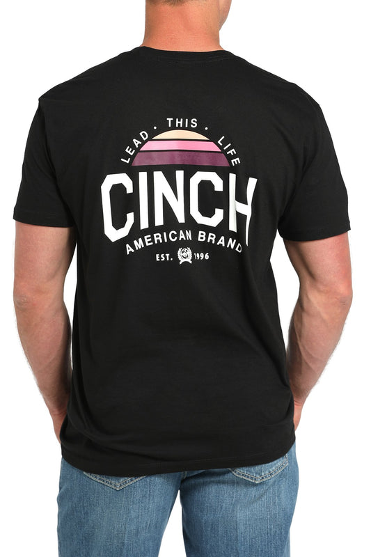 Cinch Mens Black Tee Shirt - MTT1690679